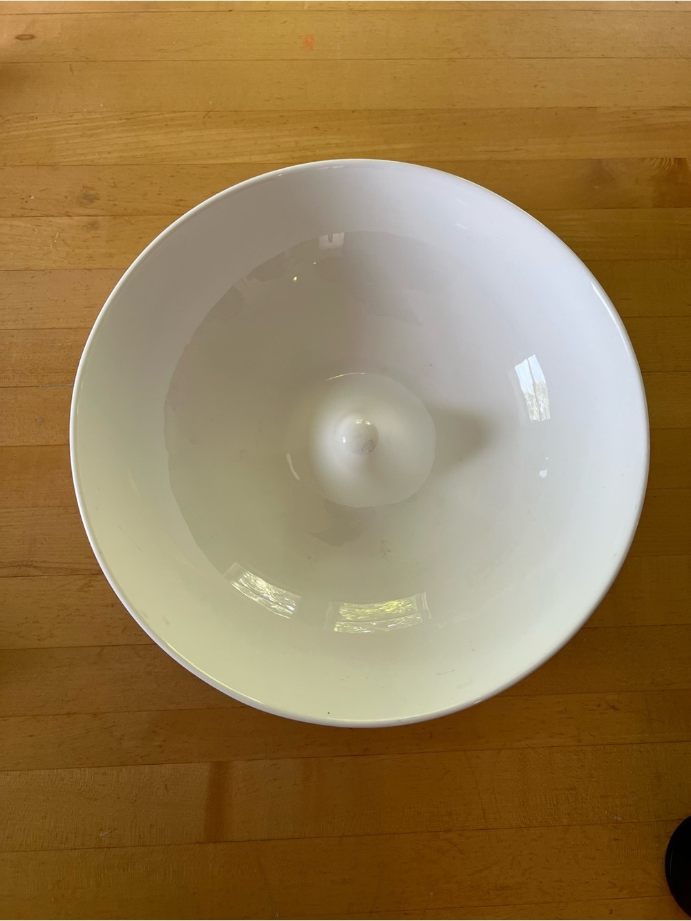 EGO by Schmelling Salad Bowl White 12 inches wide